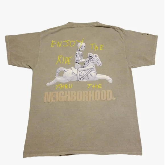 トップス CACTUS JACK NEIGHBORHOOD Travis Scott ✖︎ neighborhood /Cactus Jack Tshi